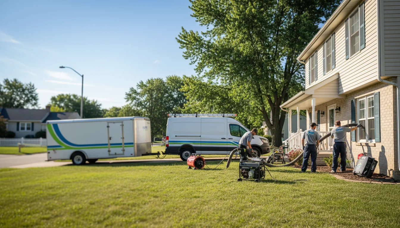 Flooded Basement Restoration And Cleanup With Repair in Lake Milton, OH near me